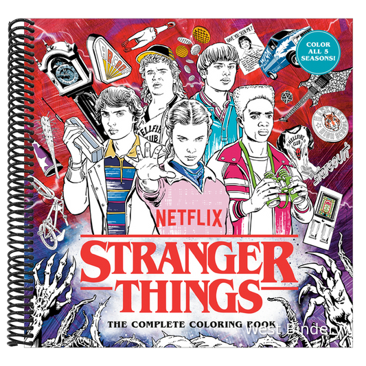 Stranger Things: The Complete Coloring Book (Color All Five Seasons!)