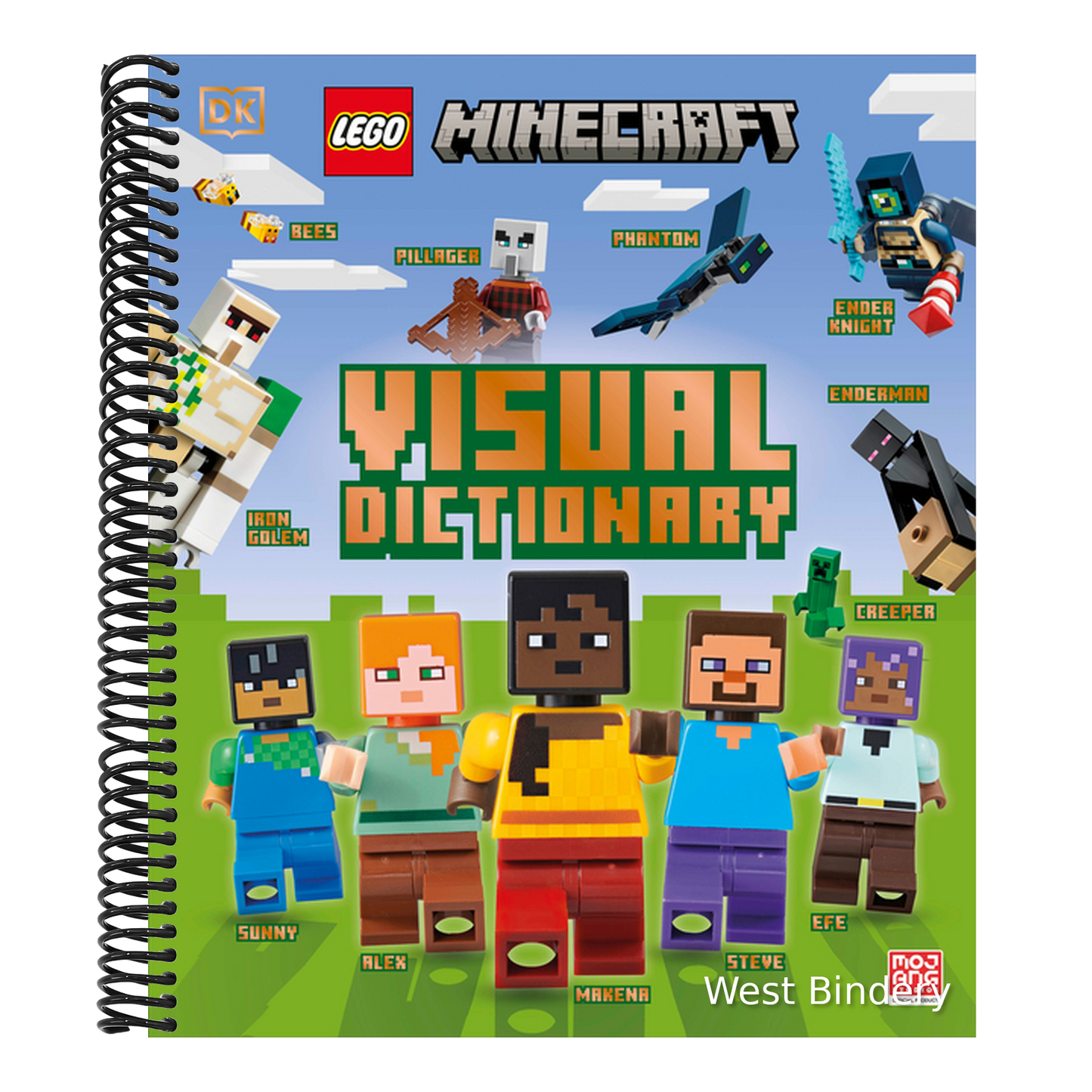 Lego Minecraft Visual Dictionary (Library Edition): This Edition Does Not Include a Minifigure