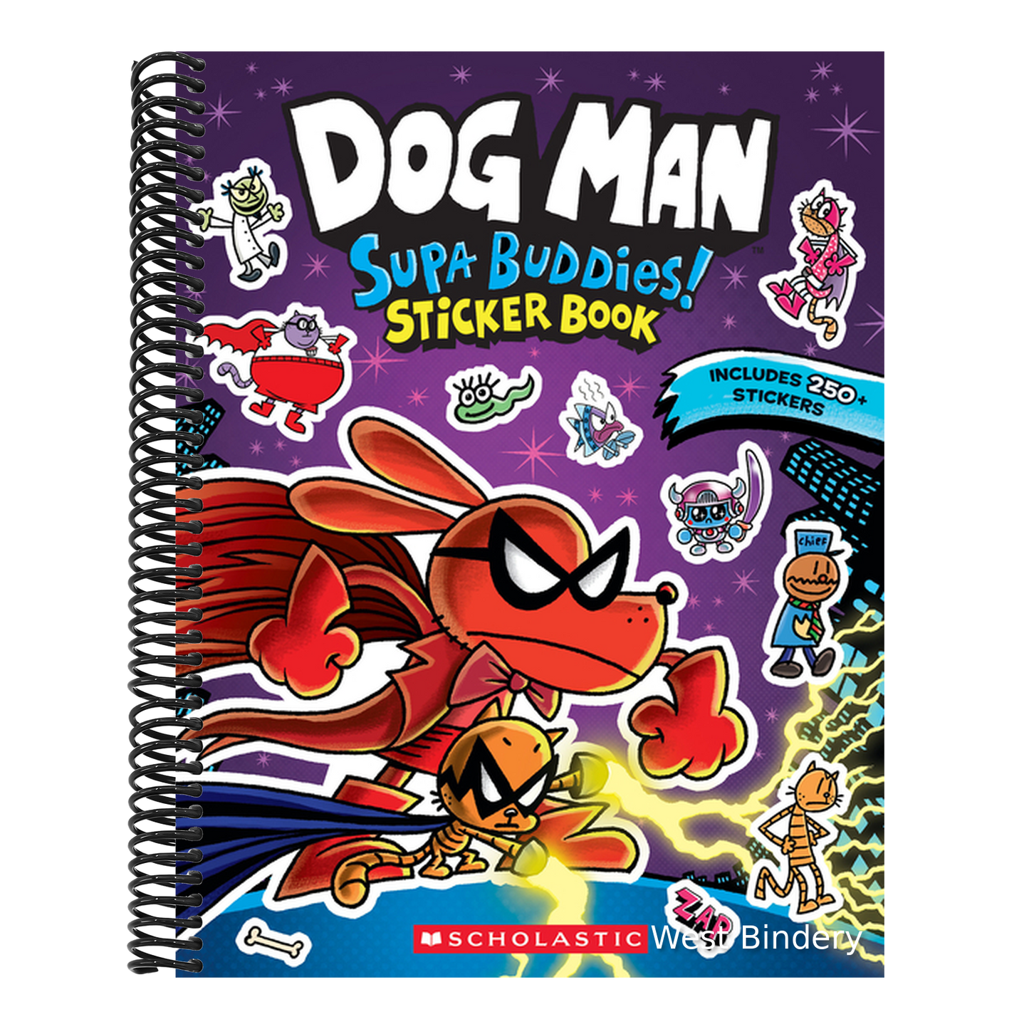 Dog Man: Official Supa Buddies Sticker Book