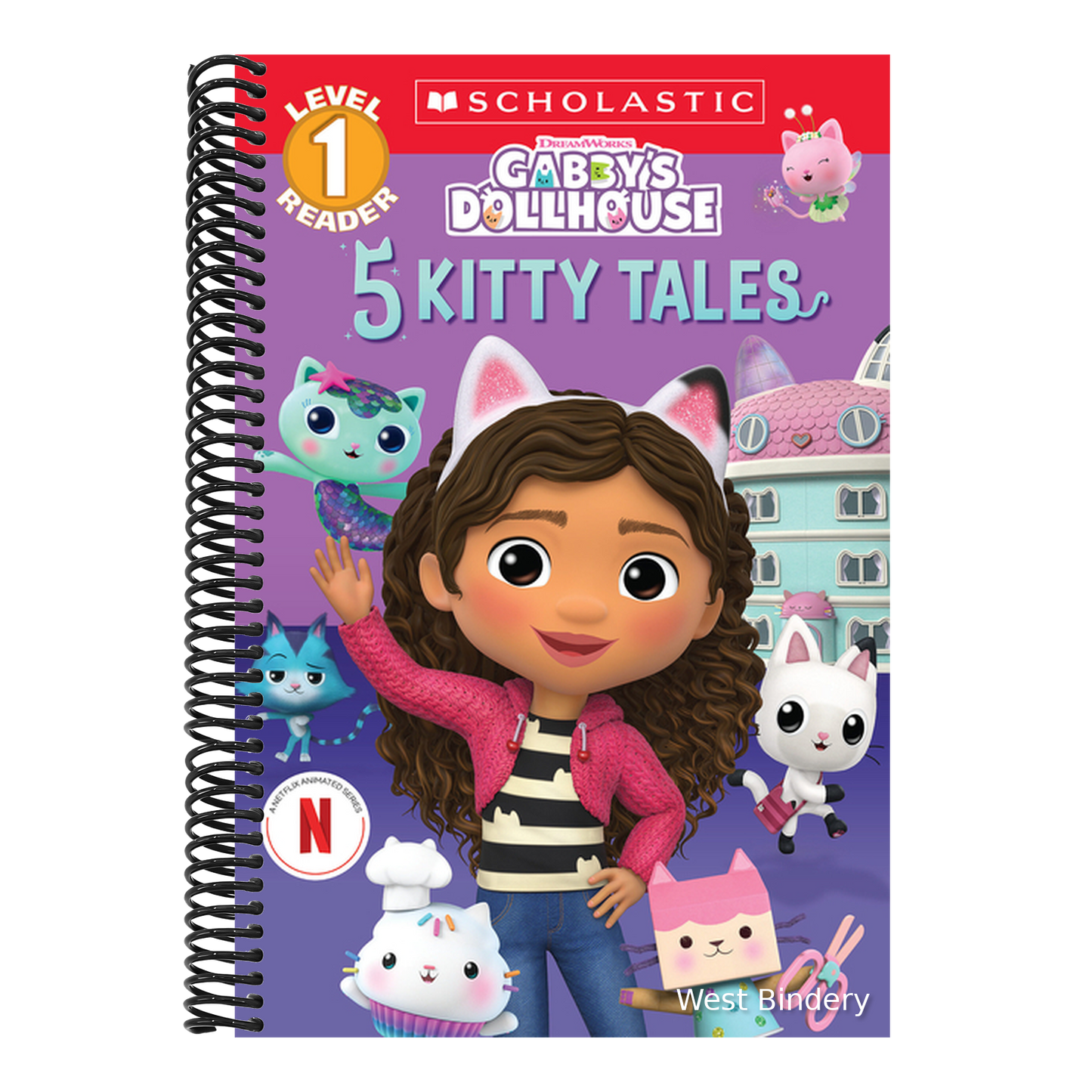 Gabby's Dollhouse: 5 Kitty Tales (Level 1 Reader Collection)