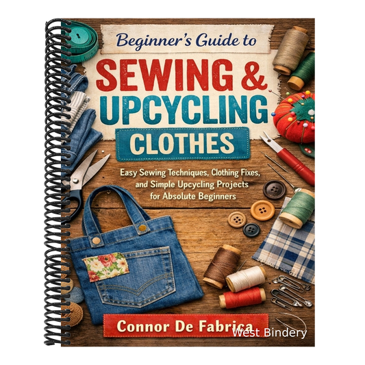 Beginner's Guide to Sewing & Upcycling Clothes: Easy Sewing Techniques, Clothing Fixes, and Simple Upcycling Projects for Absolute Beginners