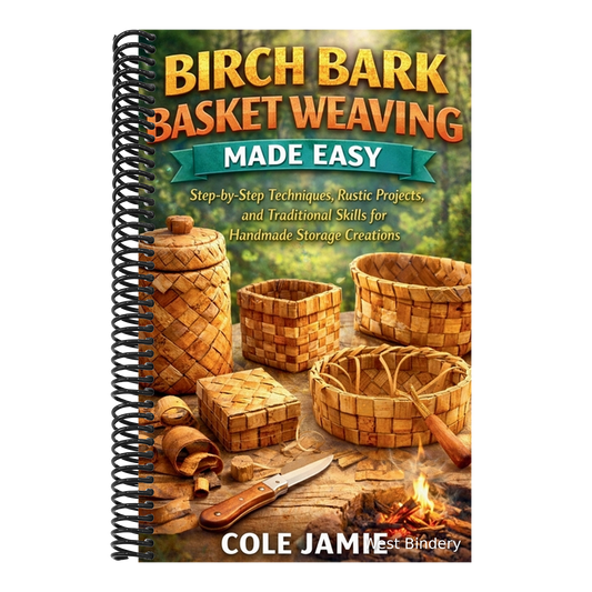Birch Bark Basket Weaving Made Easy: Step-by-Step Techniques, Rustic Projects, and Traditional Skills for Handmade Storage Creations