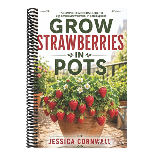 Grow Strawberries in Pots: The Simple Beginner's Guide to Growing Big, Sweet Strawberries in Small Spaces