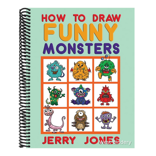 How To Draw Funny Monsters: Learn How to Draw Step by Step for Kids