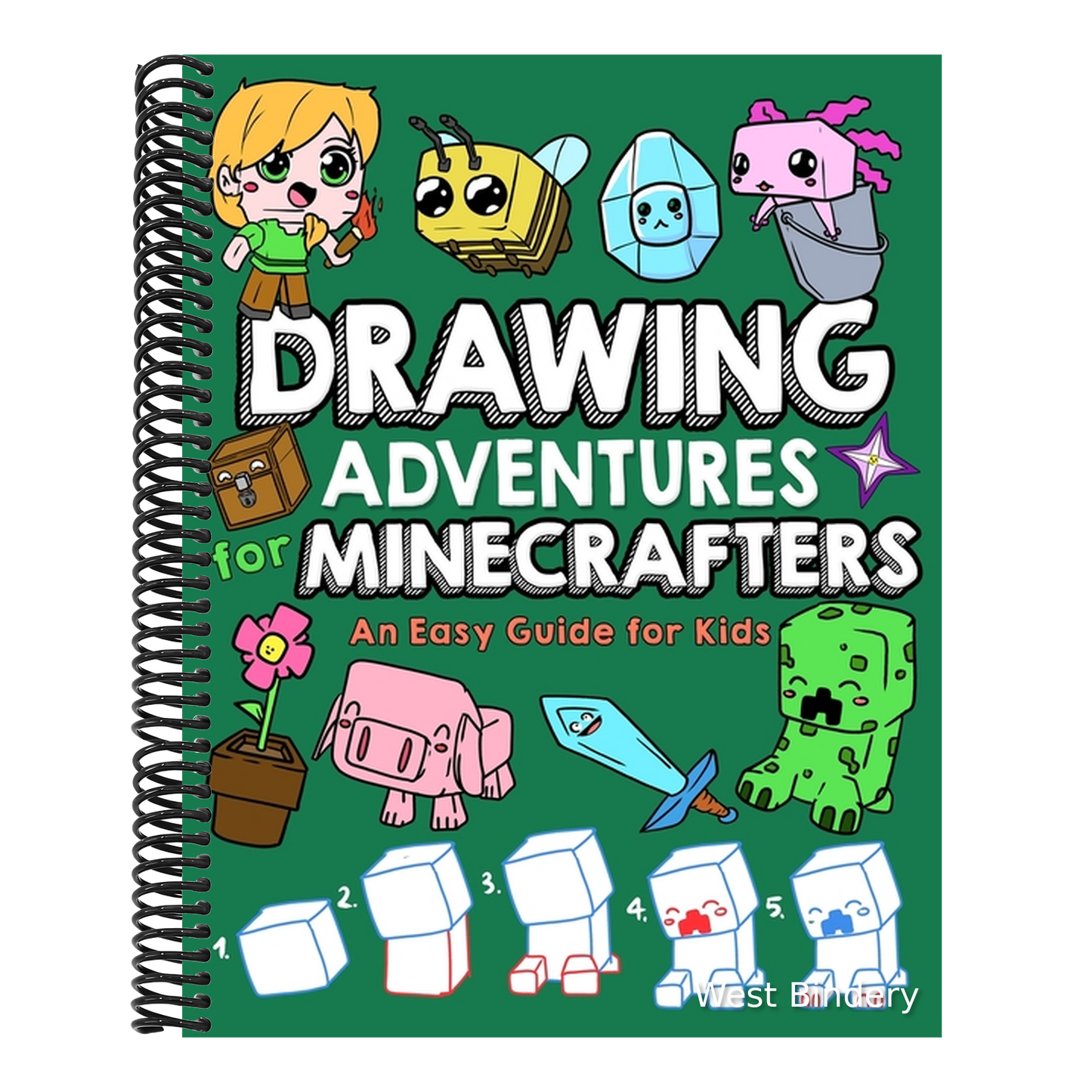 Drawing Adventures for Minecrafters: An Easy Guide for Kids