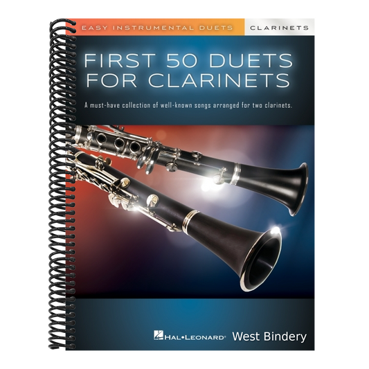 First 50 Duets for Two Clarinets - Easy Instrumental Duets
