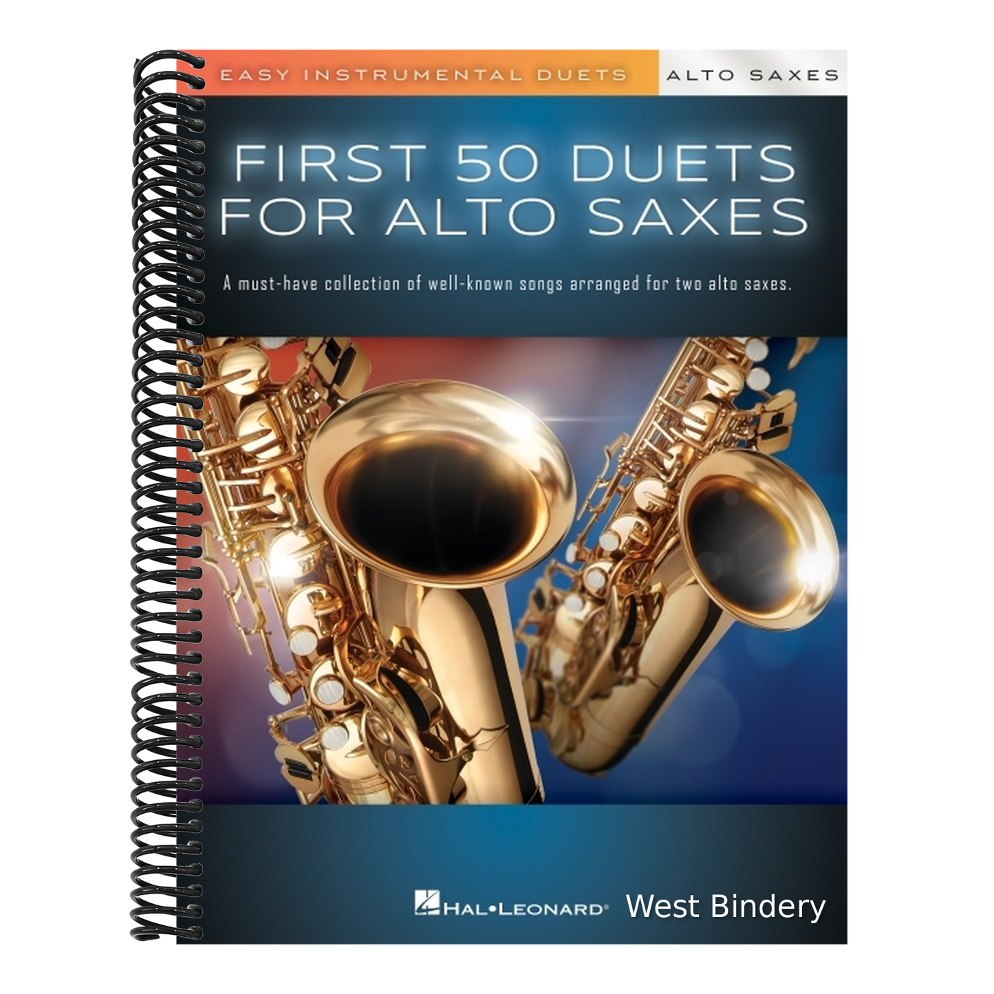 First 50 Duets for Two Alto Saxophones - Easy Instrumental Duets