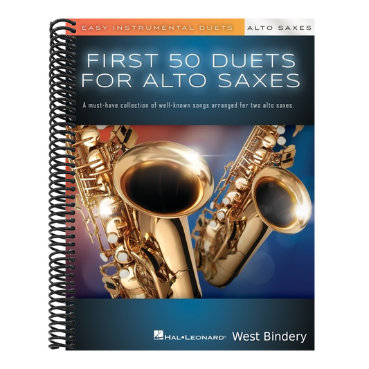 First 50 Duets for Two Alto Saxophones - Easy Instrumental Duets