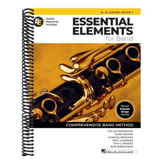 Essential Elements for Band BB Clarinet Book 1 with Eei Online Resources Clarinet Method Book and Sheet Music for Students and Teachers Band Method So