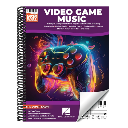 Video Game Music - Super Easy Songbook: 24 Iconic Themes from Beloved Games for Super Easy Piano