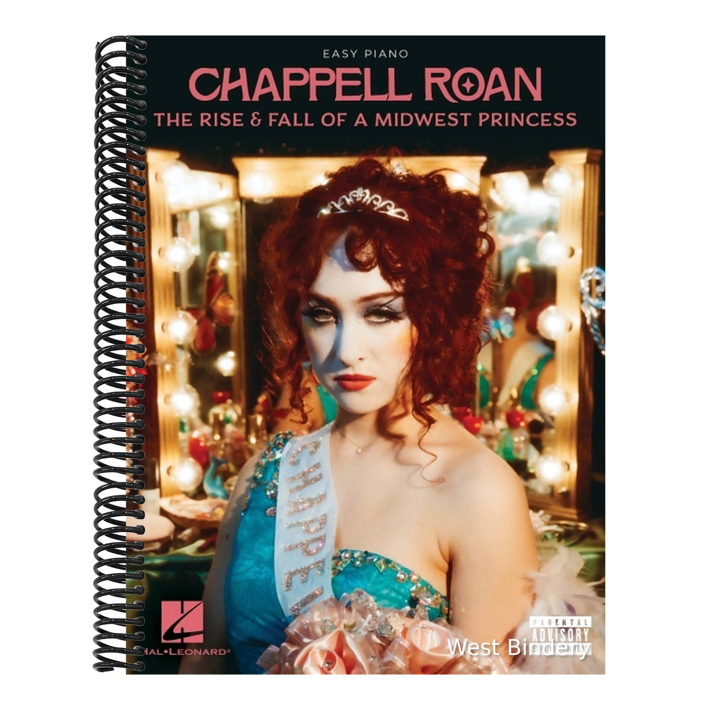 Chappell Roan - The Rise & Fall of a Midwest Princess Easy Piano Songbook with Lyrics