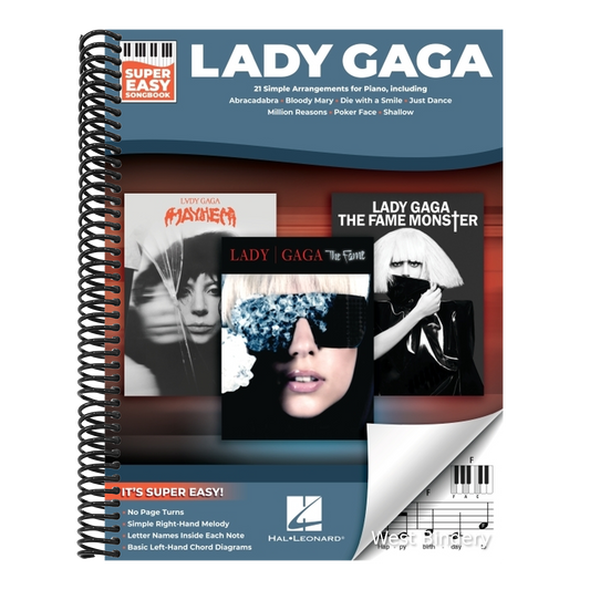 Lady Gaga - Super Easy Songbook: 21 Simple Arrangements for Piano