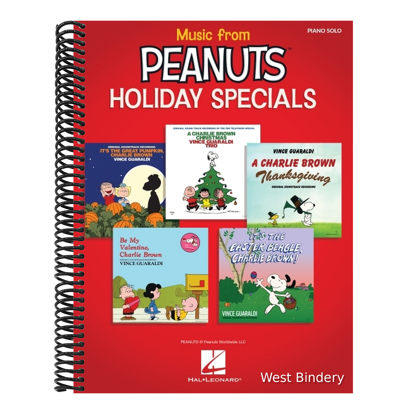 Music from Peanuts Holiday Specials: 20 Selections from Five Peanuts Holiday Specials Arranged for Piano Solo or Piano with Voice