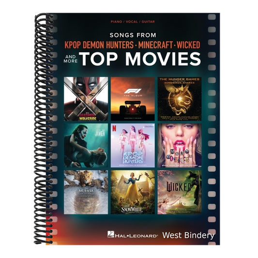 Songs from Kpop Demon Hunters, Minecraft, Wicked and More Top Movies - Piano/Vocal/Guitar Songbook