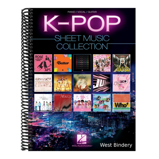 K-Pop Sheet Music Collection - 15 Songs Arranged for Piano/Vocal/Guitar
