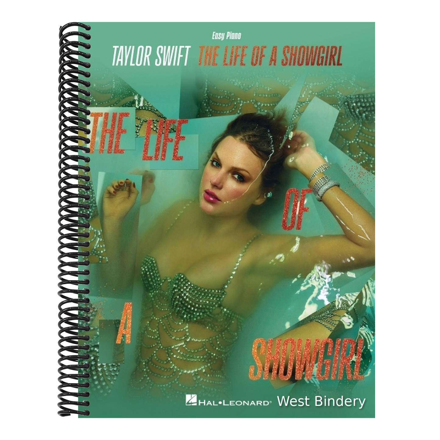 Taylor Swift - The Life of a Showgirl - Easy Piano with Lyrics Songbook