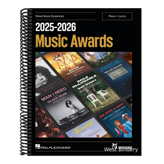 2025-2026 Music Awards - Sheet Music Essentials for Piano + Lyrics