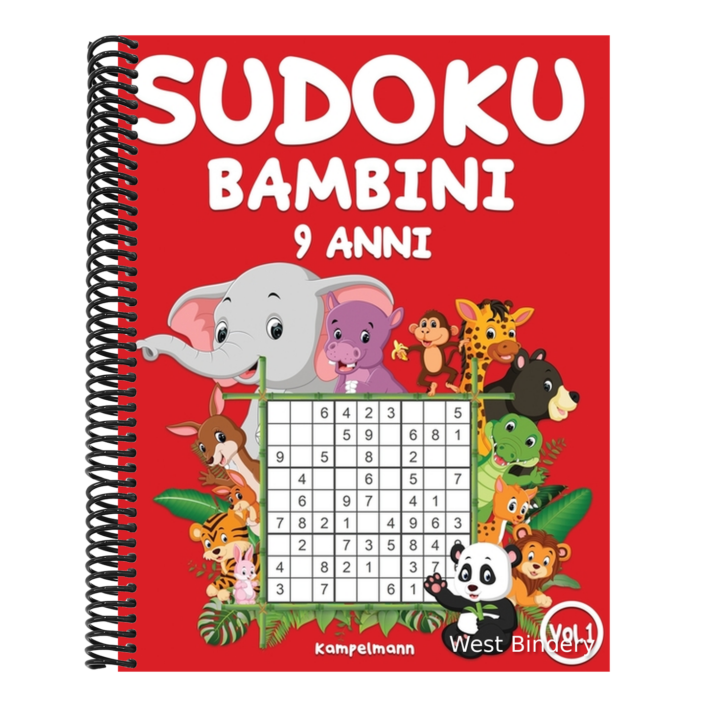 Sudoku bambini 9 anni: 200 Sudoku per bambini di 9 anni - istruzioni e soluzioni incluse (Vol. 1)