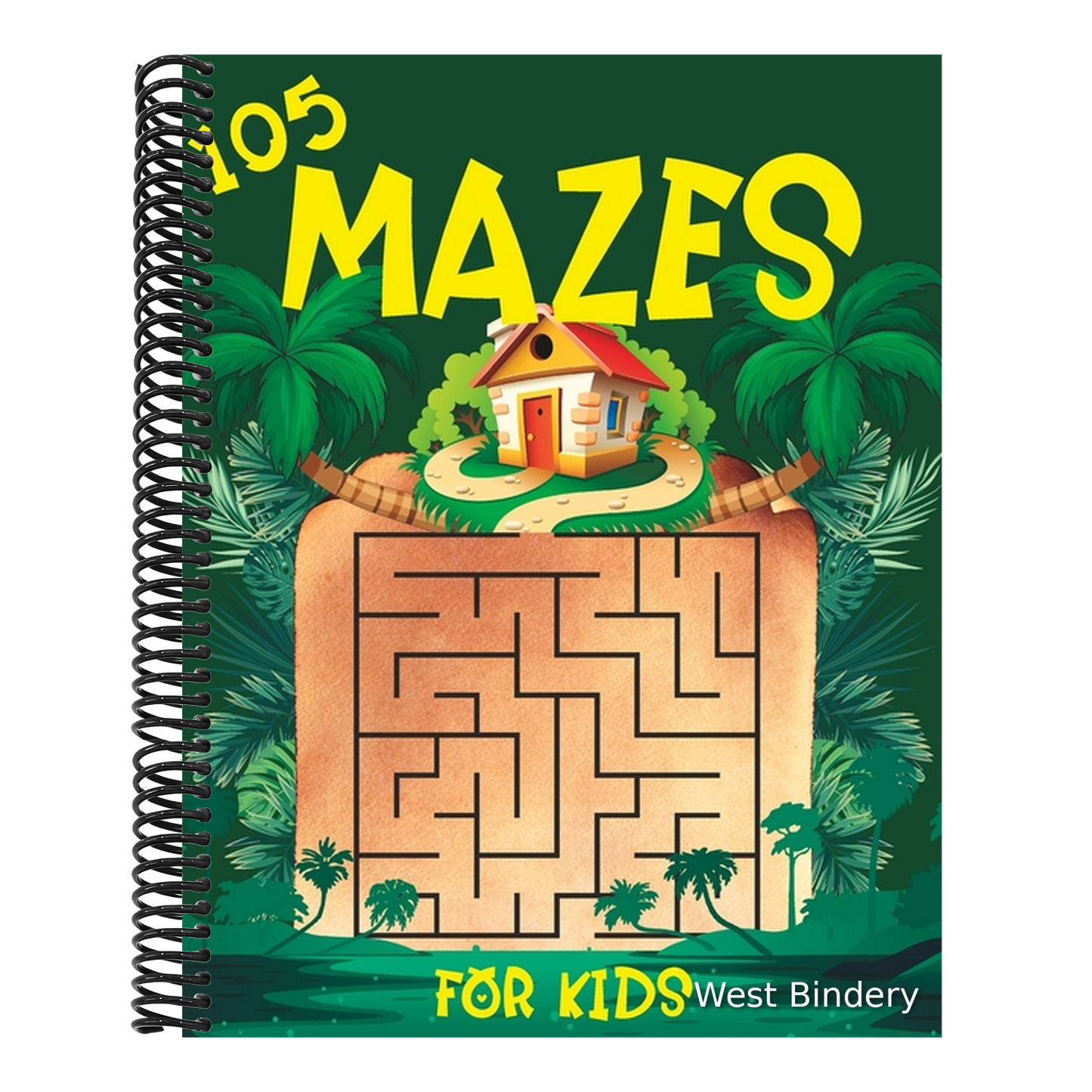 105 Mazes for Kids: Kids Puzzle Book Mazes