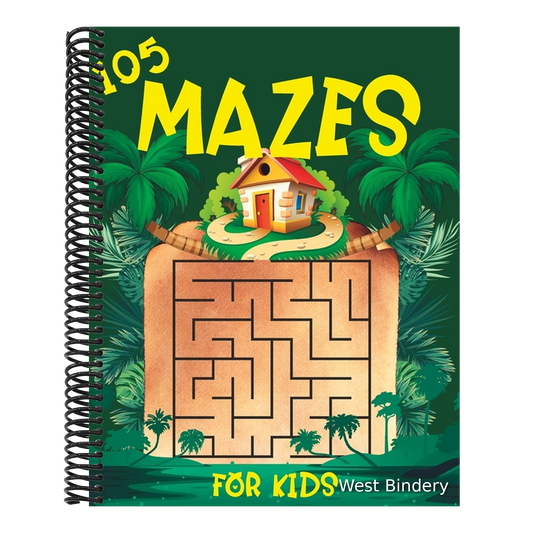 105 Mazes for Kids: Kids Puzzle Book Mazes