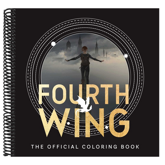 Fourth Wing: The Official Coloring Book