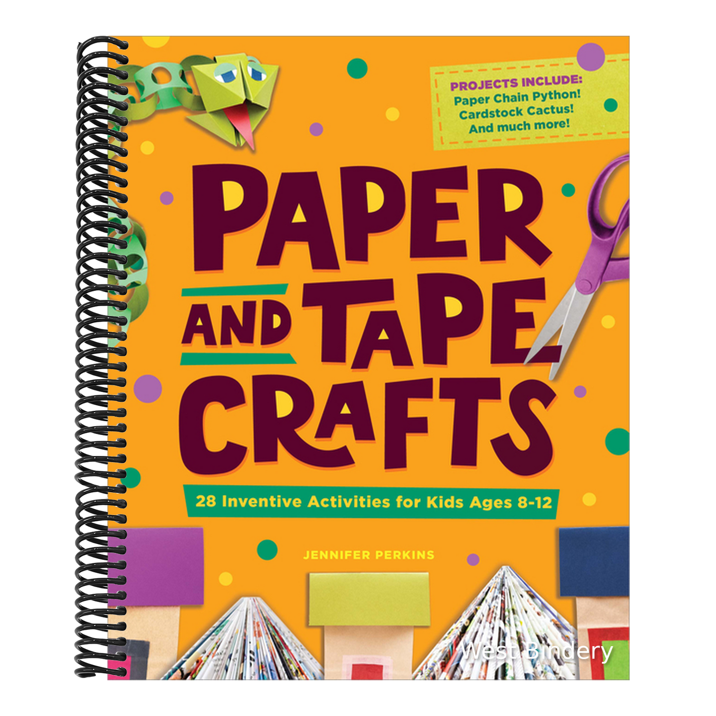 Paper and Tape Crafts: 28 Inventive Activities for Kids Ages 8-12