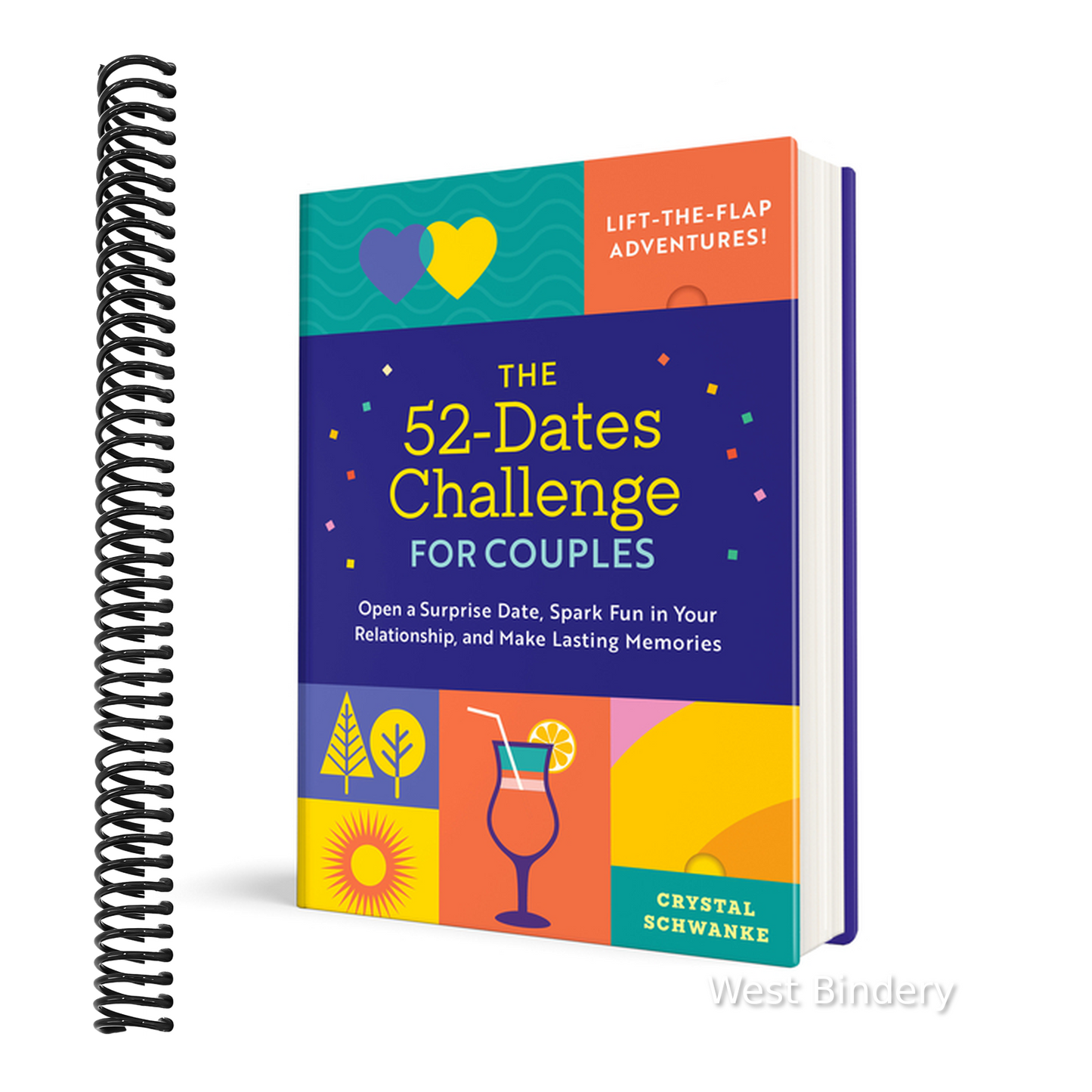 The 52-Dates Challenge for Couples: Open a Surprise Date, Spark Fun in Your Relationship, and Make Lasting Memories
