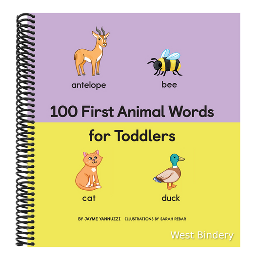 100 First Animal Words for Toddlers