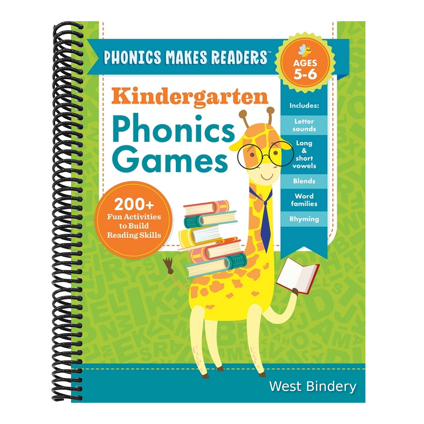 Phonics Makes Readers: Kindergarten Phonics Games: 200+ Fun Activities to Build Reading Skills