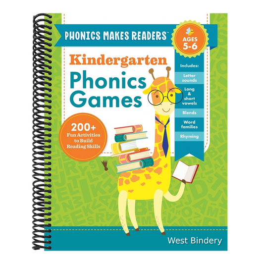 Phonics Makes Readers: Kindergarten Phonics Games: 200+ Fun Activities to Build Reading Skills