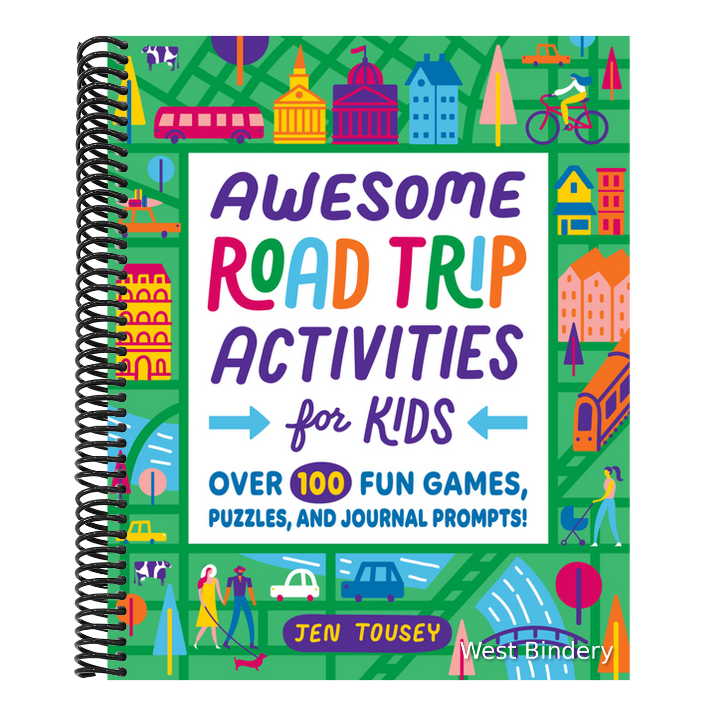 Awesome Road Trip Activities for Kids: Over 100 Fun Games, Puzzles, and Journal Prompts!