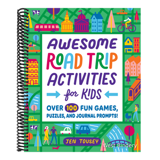 Awesome Road Trip Activities for Kids: Over 100 Fun Games, Puzzles, and Journal Prompts!