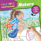 Magic Paper Coloring Book: Nature: Discover Hidden Patterns and Images!