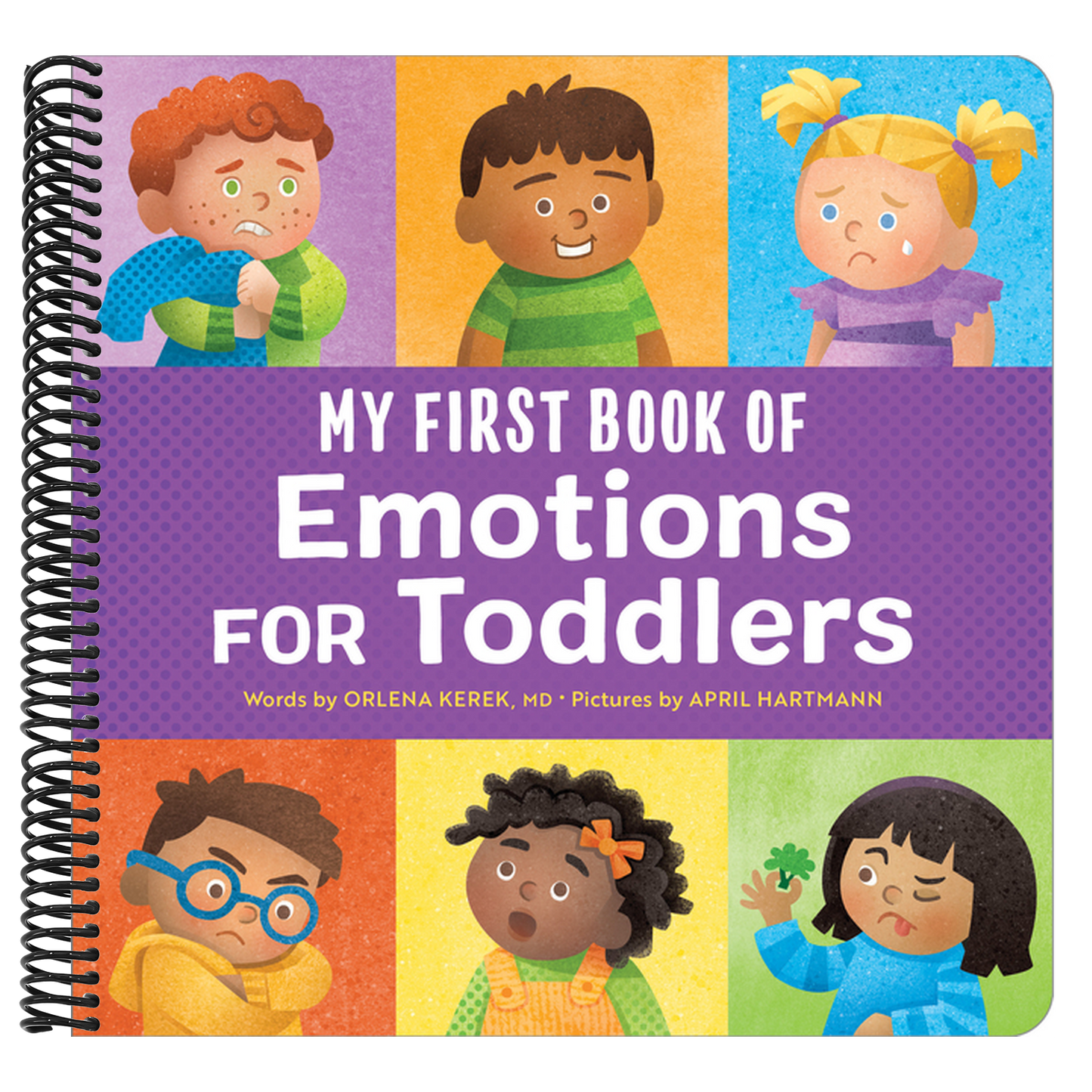 My First Book of Emotions for Toddlers (Spiral Bound)