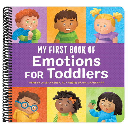 My First Book of Emotions for Toddlers (Spiral Bound)