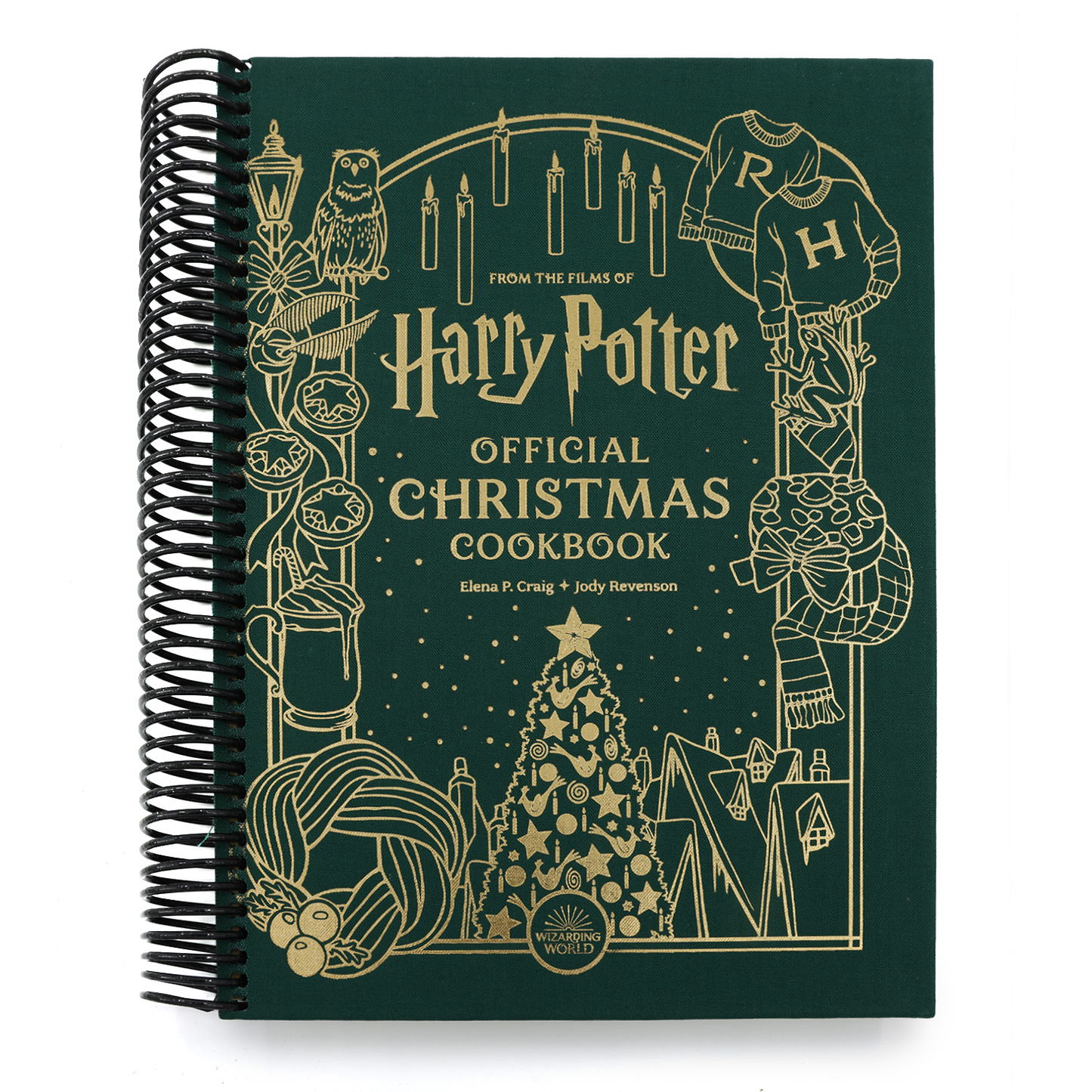 Harry Potter: Official Christmas Cookbook (Spiral Bound)