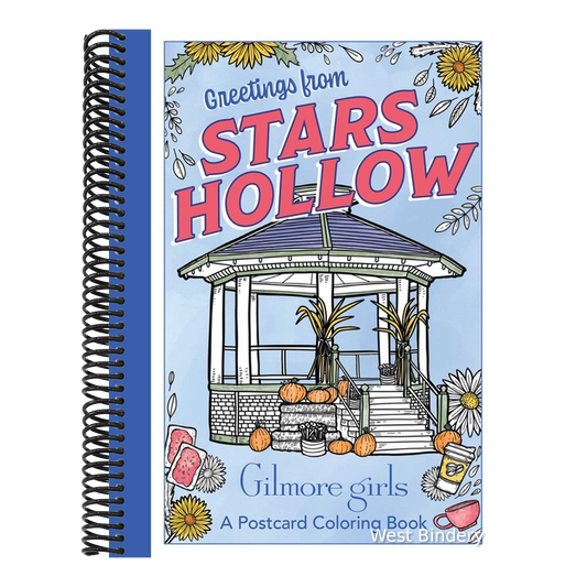 Gilmore Girls: Greetings from Stars Hollow: An Official Postcard Coloring Book