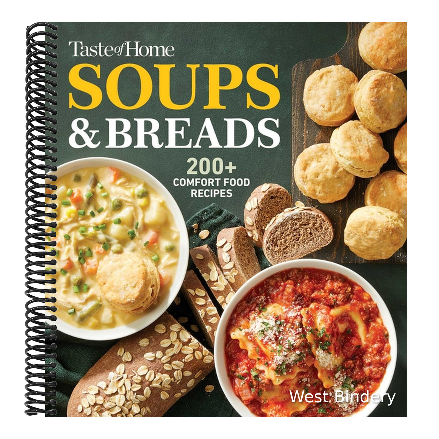 Taste of Home Soups & Breads: 200+ Comforting Recipes for Soups, Stews, Chowders, and Homemade Breads