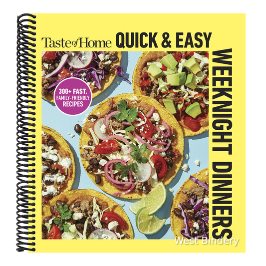 Taste of Home Quick & Easy Weeknight Dinners: With 200 Plus Recipes for Fast and Family Friendly Meals