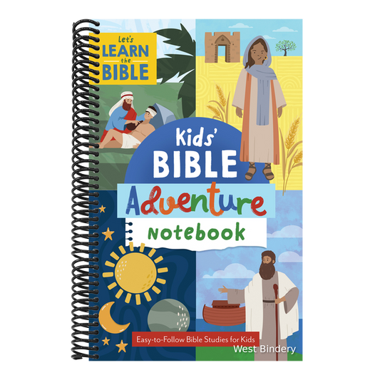 Kids' Bible Adventure Notebook: Easy-To-Follow Bible Studies for Kids