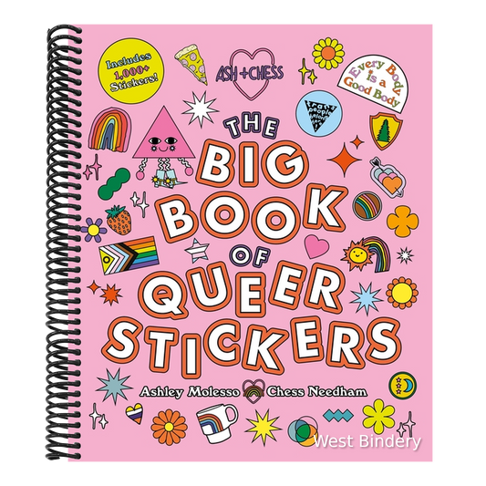The Big Book of Queer Stickers: Includes 1,000+ Stickers!
