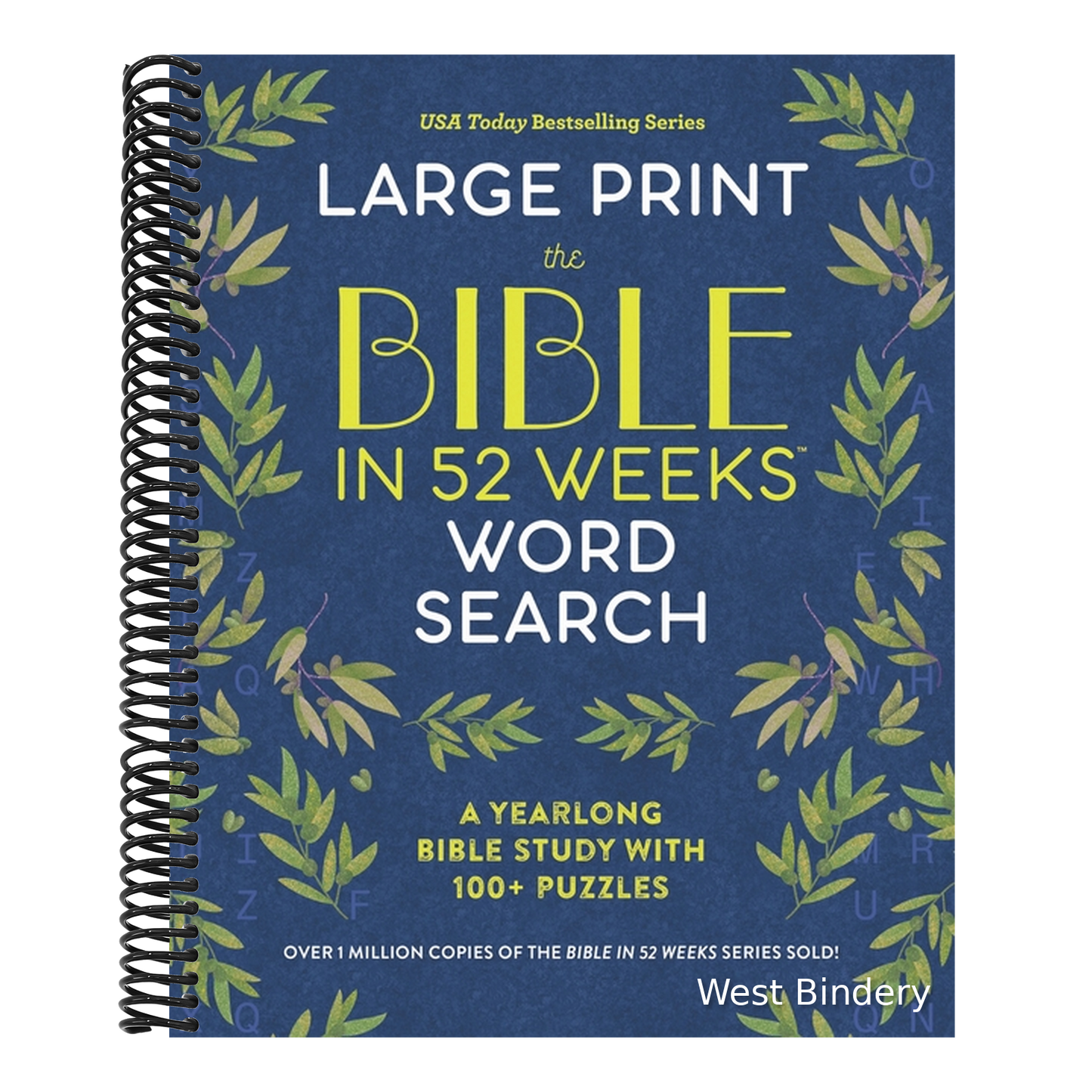 The Bible in 52 Weeks Word Search - Large Print: A Yearlong Bible Study with 100+ Puzzles
