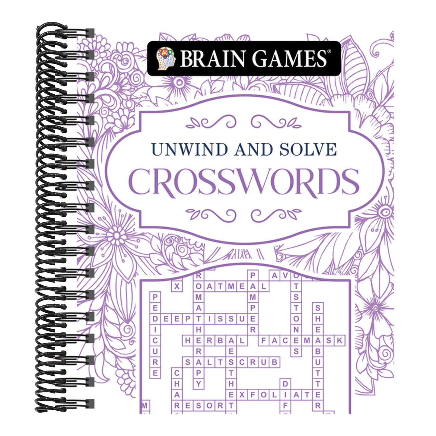 Brain Games - Unwind and Solve: Crosswords