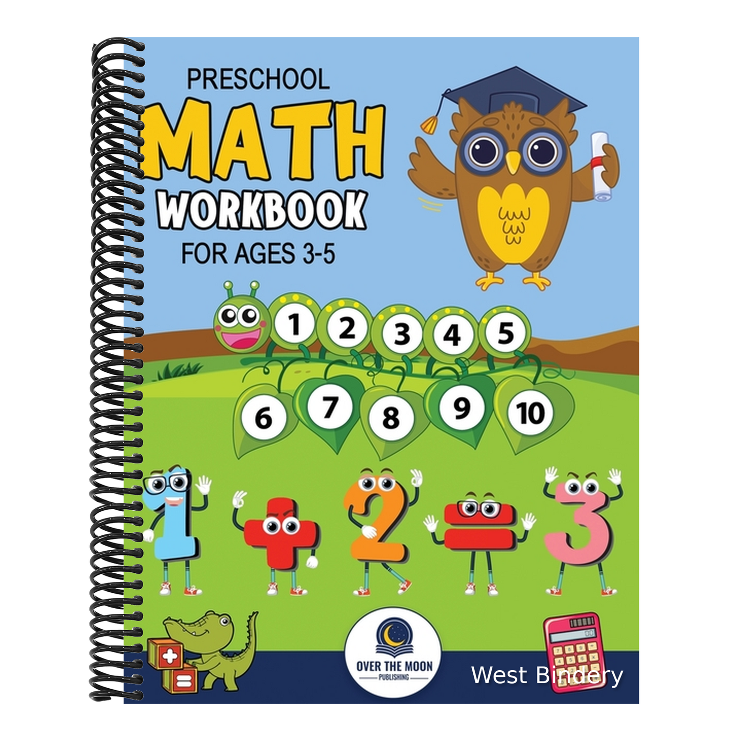 Preschool Math Workbook for Kids Ages 3-5: A Beginner Math Activity Book to Learn Counting, Number Tracing, Addition, Subtraction, And Many More Math