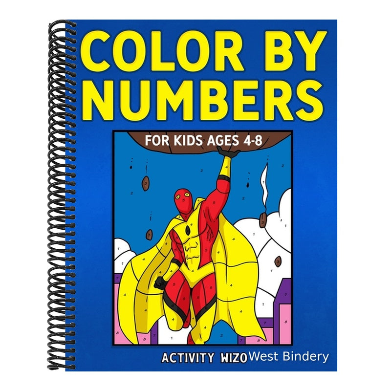 Color By Numbers for Kids Ages 4-8