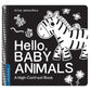 Hello, Baby Animals: A Durable High-Contrast Black-And-White Board Book for Newborns and Babies