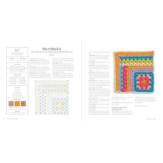 A Modern Guide to Granny Squares: Awesome Color Combinations and Designs for Fun and Fabulous Crochet Blocks