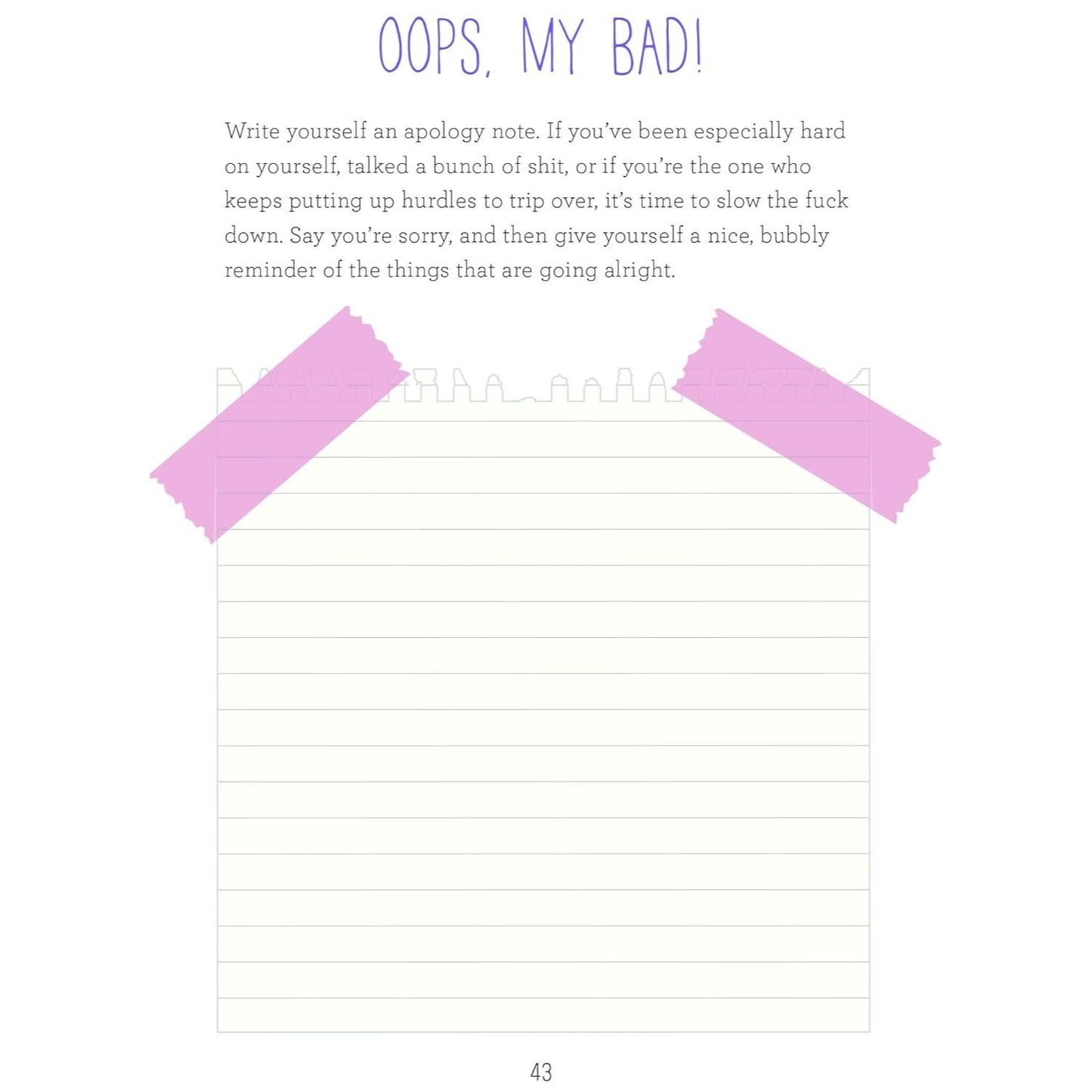 Find Your F*cking Happy: A Journal to Help Pave the Way for Positive Sh*t Ahead (Spiral Bound)