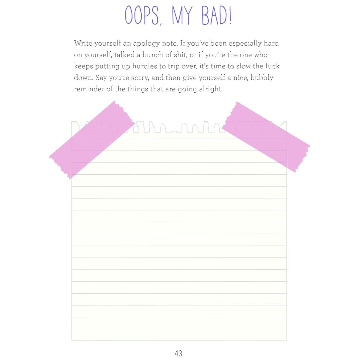 Find Your F*cking Happy: A Journal to Help Pave the Way for Positive Sh*t Ahead (Spiral Bound)