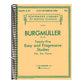 Burgmuller - Twenty-Five Easy and Progressive Studies, Op. 100 Piano Method for Intermediate Players Schirmer Library of Musical Classics Sheet Music